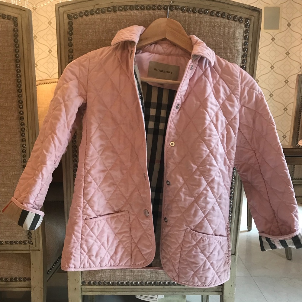 Burberry Size 10 Quilted Jacket